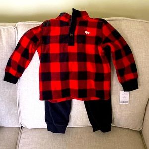 Brand new Carter fleece set size 2T